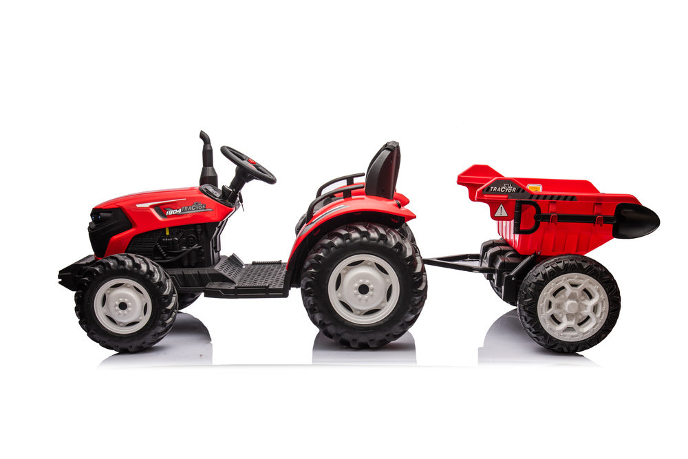 HC-306 Red Battery Tractor With 24V Trailer - image 4