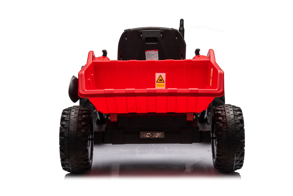 HC-306 Red Battery Tractor With 24V Trailer - image 6