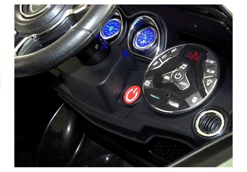 HL1538 Black - Electric Ride-On Car - attēls 3