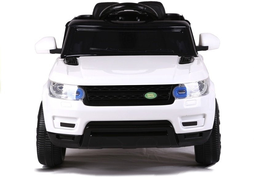 HL1638 Electric Ride On Car - White - attēls 2
