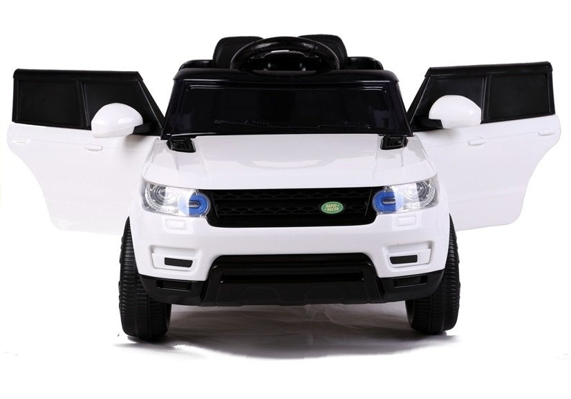 HL1638 Electric Ride On Car - White - attēls 3