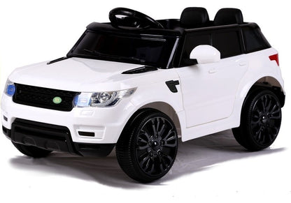 HL1638 Electric Ride On Car - White - attēls 4
