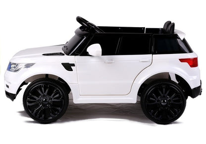 HL1638 Electric Ride On Car - White - attēls 5
