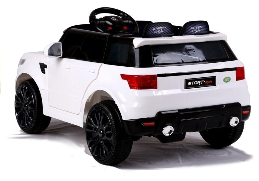 HL1638 Electric Ride On Car - White - attēls 6