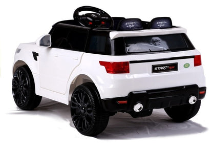 HL1638 Electric Ride On Car - White - attēls 6