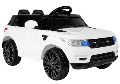 HL1638 Electric Ride-On Car White - attēls 1