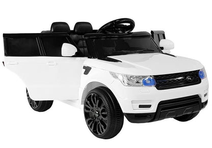 HL1638 Electric Ride-On Car White - attēls 2