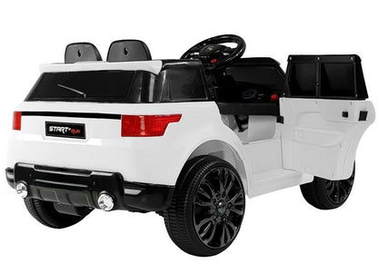 HL1638 Electric Ride-On Car White - attēls 3