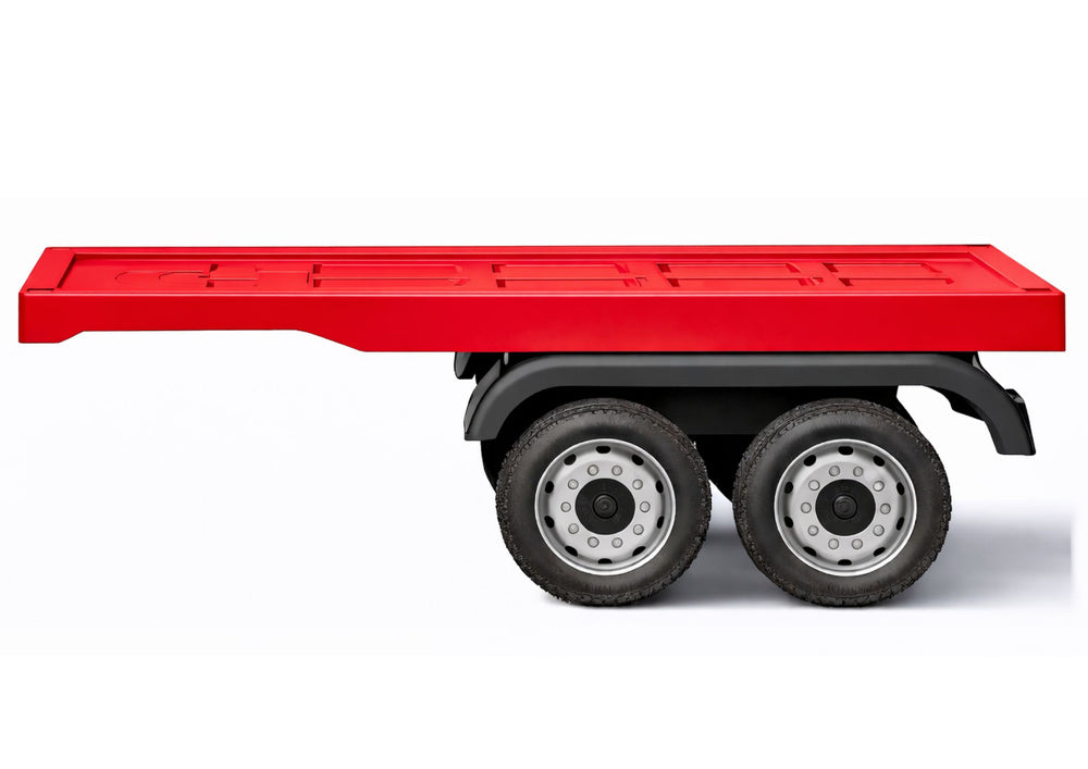 HL358 Mercedes Scania Actros red vehicle semi-trailer - attēls 3