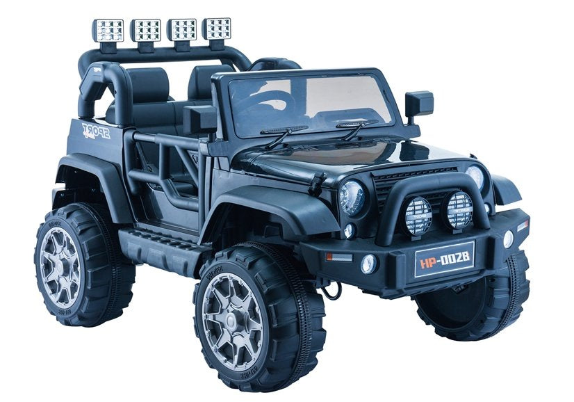 Jeep HP012 Electric Ride On Car - Black - attēls 1