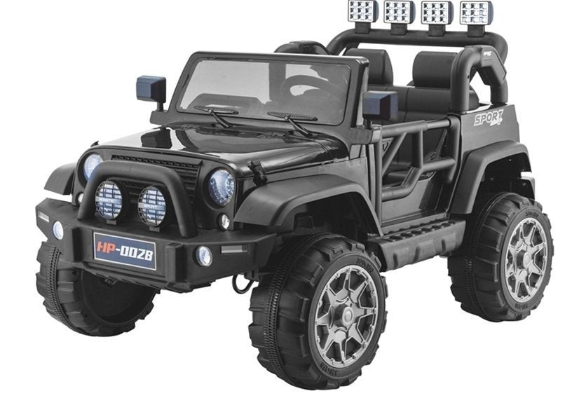 Jeep HP012 Electric Ride On Car - Black - attēls 3