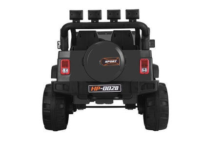 Jeep HP012 Electric Ride On Car - Black - attēls 4