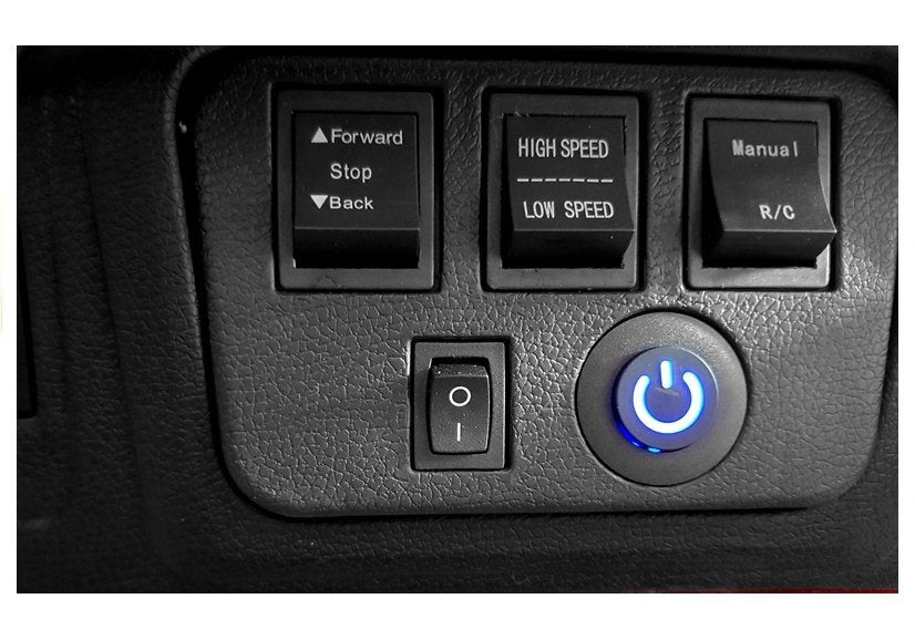 Jeep HP012 Electric Ride On Car - Black - attēls 6