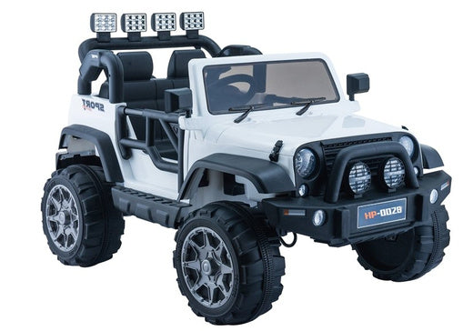 Jeep HP012 Electric Ride On Car - White - pilt 7