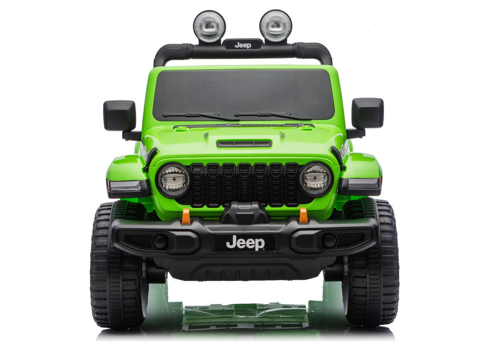 Jeep Rubicon 4x4 Battery-Powered Vehicle DK-JWR556 4x200W 24V Green - attēls 3