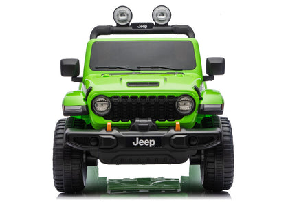 Jeep Rubicon 4x4 Battery-Powered Vehicle DK-JWR556 4x200W 24V Green - attēls 3