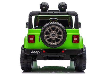 Jeep Rubicon 4x4 Battery-Powered Vehicle DK-JWR556 4x200W 24V Green - attēls 4