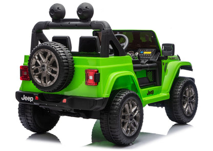 Jeep Rubicon 4x4 Battery-Powered Vehicle DK-JWR556 4x200W 24V Green - attēls 6