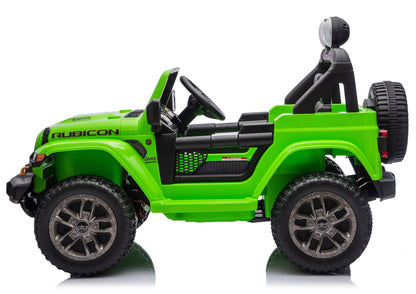 Jeep Rubicon 4x4 Battery-Powered Vehicle DK-JWR556 4x200W 24V Green - attēls 7
