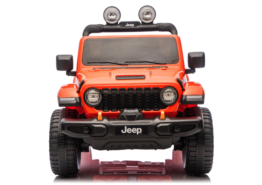 Jeep Rubicon 4x4 Battery-Powered Vehicle DK-JWR556 4x200W 24V Orange - attēls 3