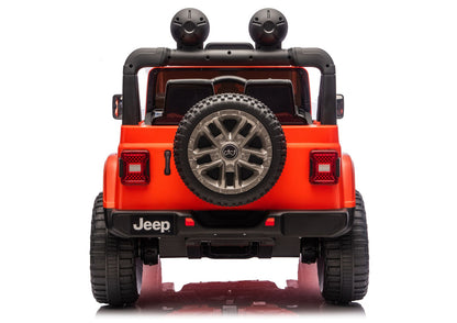 Jeep Rubicon 4x4 Battery-Powered Vehicle DK-JWR556 4x200W 24V Orange - attēls 4