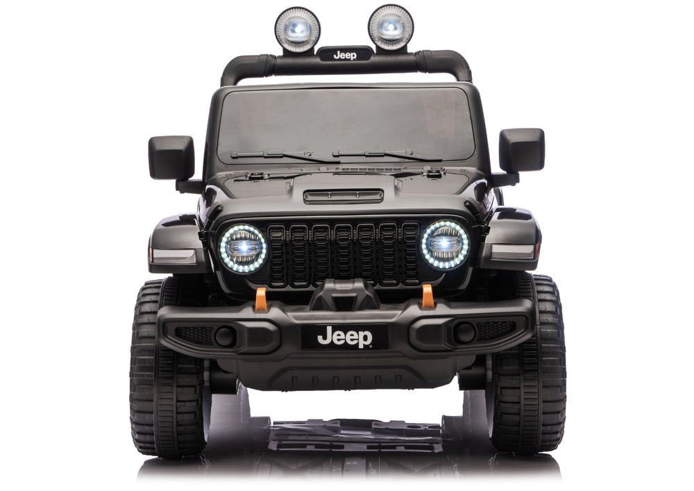 Jeep Rubicon 4x4 DK-JWR556 4x200W 24V Black Battery-Operated Vehicle - image 3