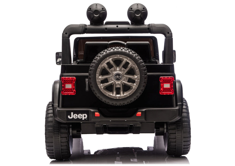 Jeep Rubicon 4x4 DK-JWR556 4x200W 24V Black Battery-Operated Vehicle - image 4