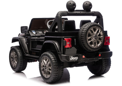 Jeep Rubicon 4x4 DK-JWR556 4x200W 24V Black Battery-Operated Vehicle - image 5