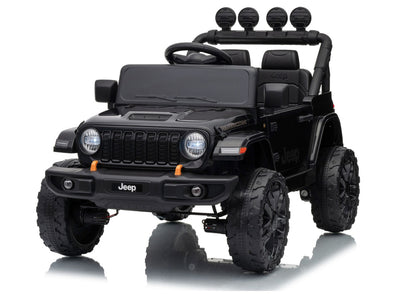Jeep Rubicon DK-JWR558 24V Black Battery-Powered Vehicle - image 2