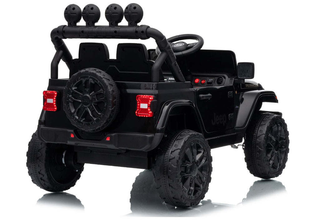 Jeep Rubicon DK-JWR558 24V Black Battery-Powered Vehicle - image 4