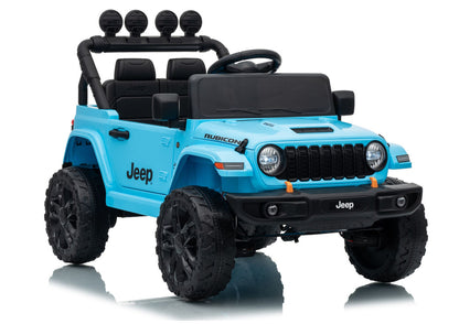 Jeep Rubicon DK-JWR558 24V Light Blue Battery-Powered Vehicle - image 1
