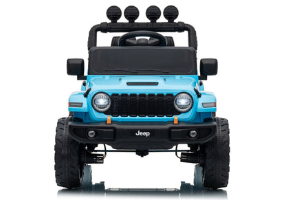 Jeep Rubicon DK-JWR558 24V Light Blue Battery-Powered Vehicle - image 3