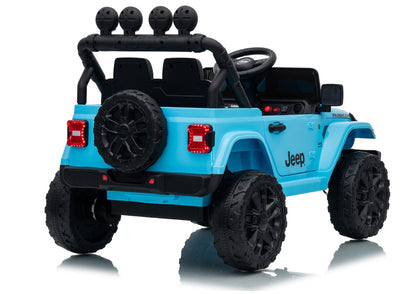 Jeep Rubicon DK-JWR558 24V Light Blue Battery-Powered Vehicle - image 4