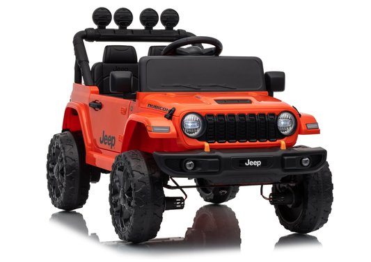 Jeep Rubicon DK-JWR558 24V Orange Battery-Powered Ride-On Vehicle - image 1