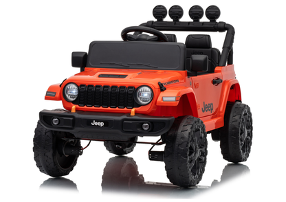 Jeep Rubicon DK-JWR558 24V Orange Battery-Powered Ride-On Vehicle - image 2