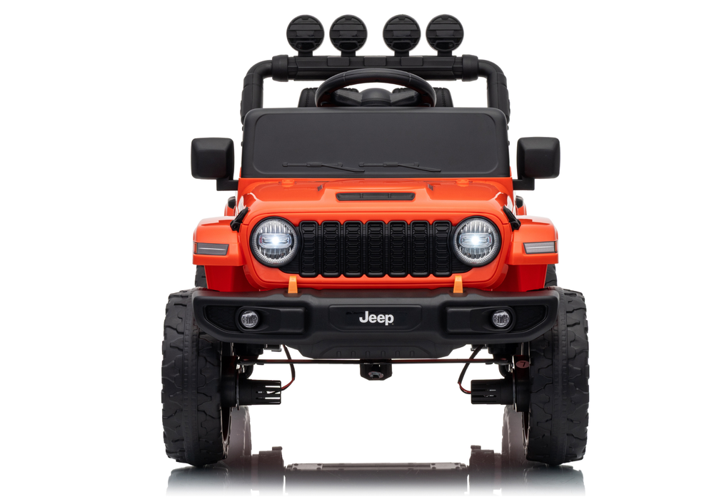 Jeep Rubicon DK-JWR558 24V Orange Battery-Powered Ride-On Vehicle - image 3