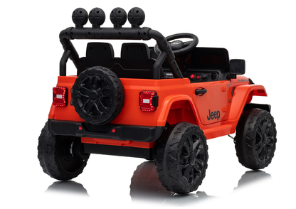 Jeep Rubicon DK-JWR558 24V Orange Battery-Powered Ride-On Vehicle - image 4