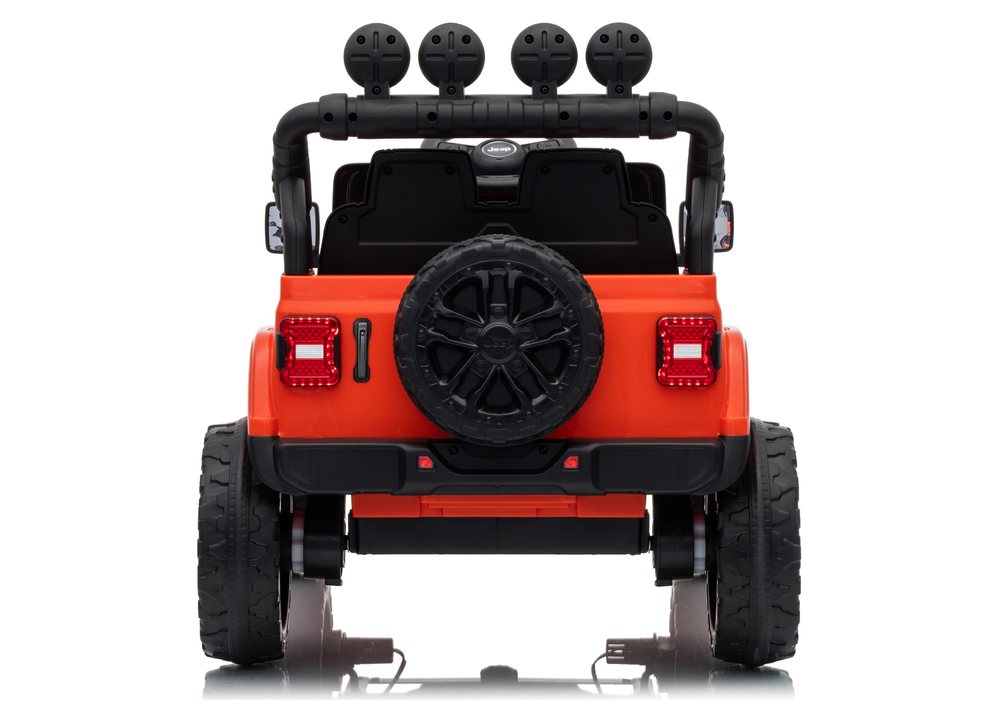 Jeep Rubicon DK-JWR558 24V Orange Battery-Powered Ride-On Vehicle - image 6