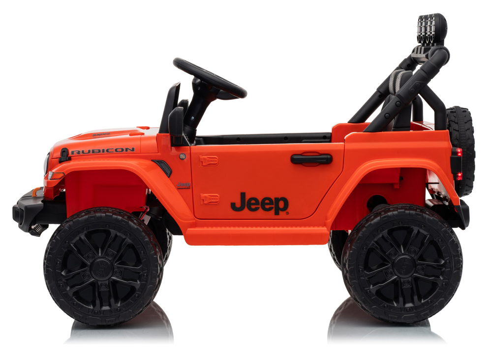 Jeep Rubicon DK-JWR558 24V Orange Battery-Powered Ride-On Vehicle - image 7