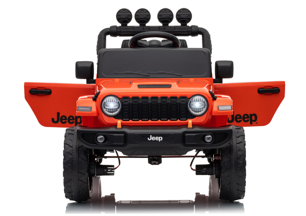 Jeep Rubicon DK-JWR558 24V Orange Battery-Powered Ride-On Vehicle - image 8