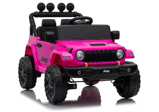 Jeep Rubicon DK-JWR558 24V Pink Battery-Powered Vehicle - image 1