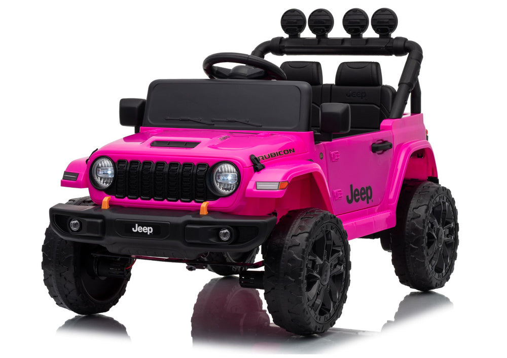 Jeep Rubicon DK-JWR558 24V Pink Battery-Powered Vehicle - image 2