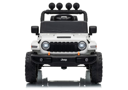 Jeep Rubicon DK-JWR558 24V White Battery-Powered Vehicle - image 2