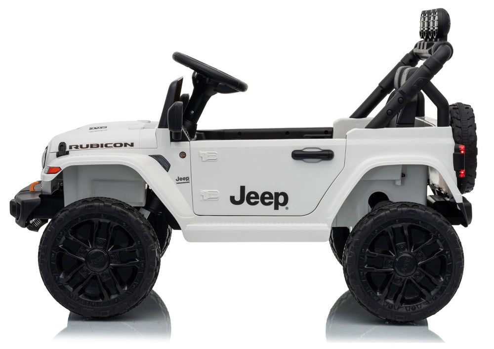 Jeep Rubicon DK-JWR558 24V White Battery-Powered Vehicle - image 6