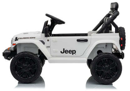 Jeep Rubicon DK-JWR558 24V White Battery-Powered Vehicle - image 6