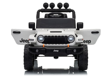Jeep Rubicon DK-JWR558 24V White Battery-Powered Vehicle - image 7