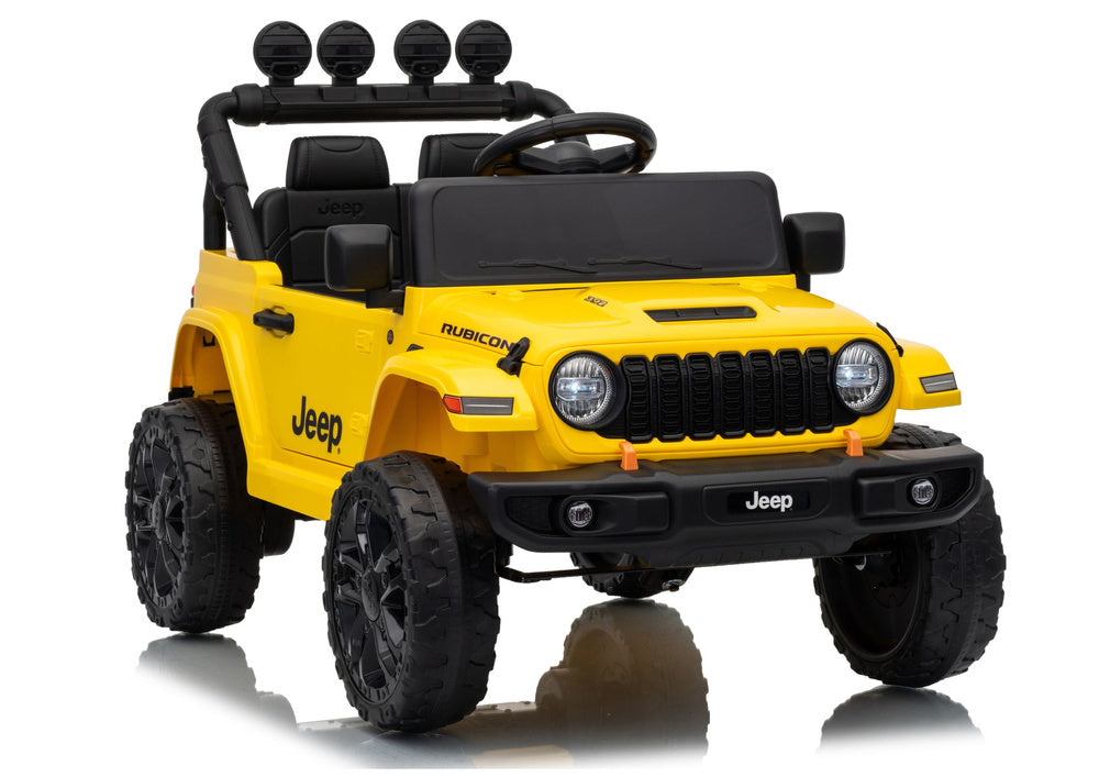 Jeep Rubicon DK-JWR558 24V Yellow Battery-Powered Vehicle - image 1