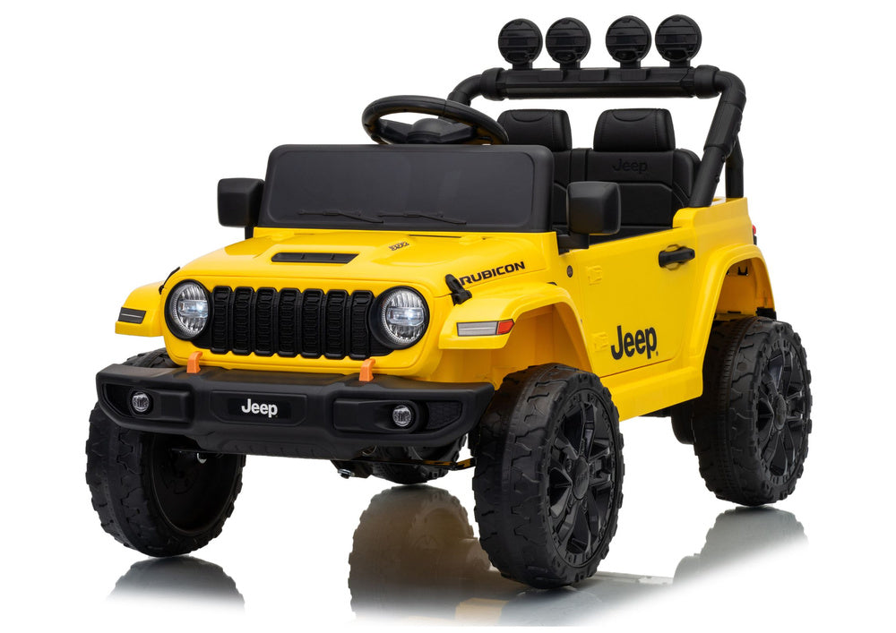 Jeep Rubicon DK-JWR558 24V Yellow Battery-Powered Vehicle - image 2