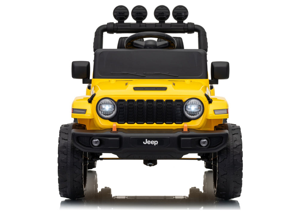 Jeep Rubicon DK-JWR558 24V Yellow Battery-Powered Vehicle - image 3