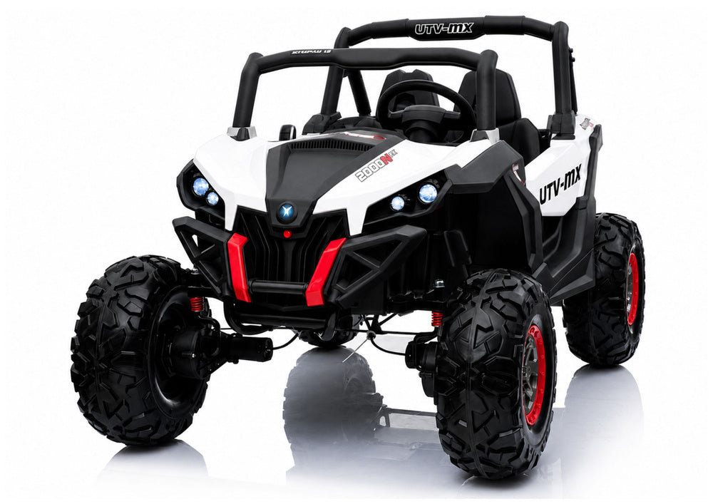 Jeep XMX White - Electric Ride On Car - attēls 2
